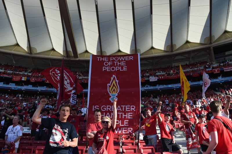 Fotos: Gran ambiente en Madrid en la previa de la final de la Champions