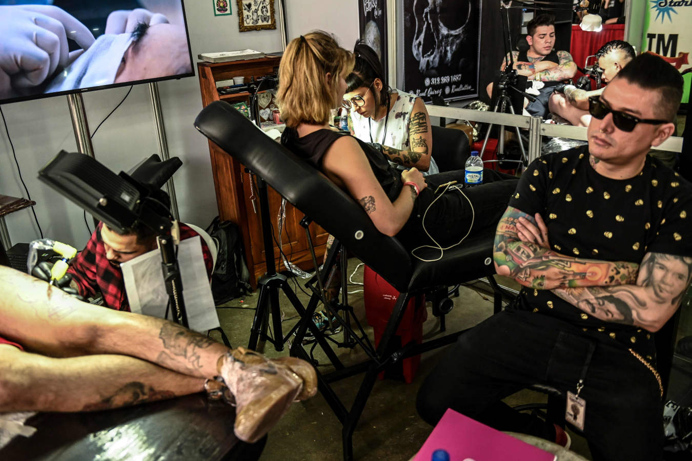 Amantes del tatuaje se reunieron en Medellín en la décima edición del Expotattoo de Colombia