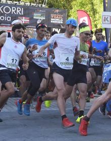 Imagen secundaria 2 - Kilian Jornet, en diferentes momentos de la Zegama - Aizkorri.