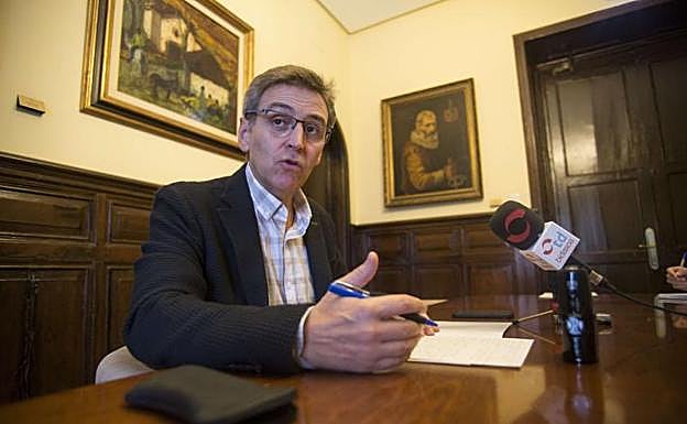 Xabier Iridoy, candidato del PNV a la Alcaldía de Irun.