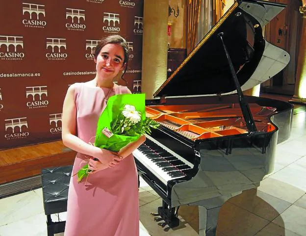 Amaia Cortes musikari oiartzuarra. 