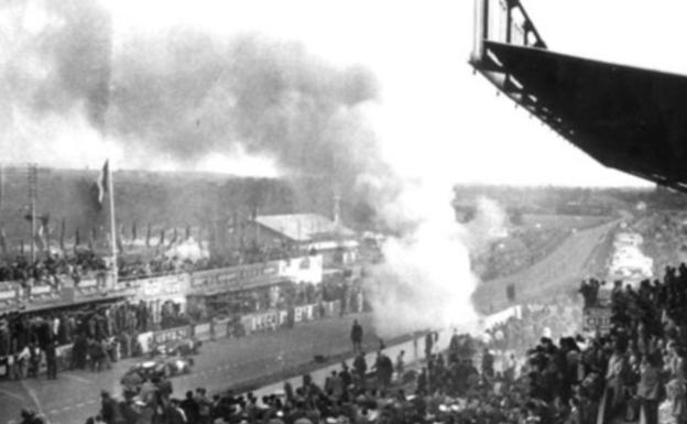 Imagen principal - Desastre de Le Mans en 1955