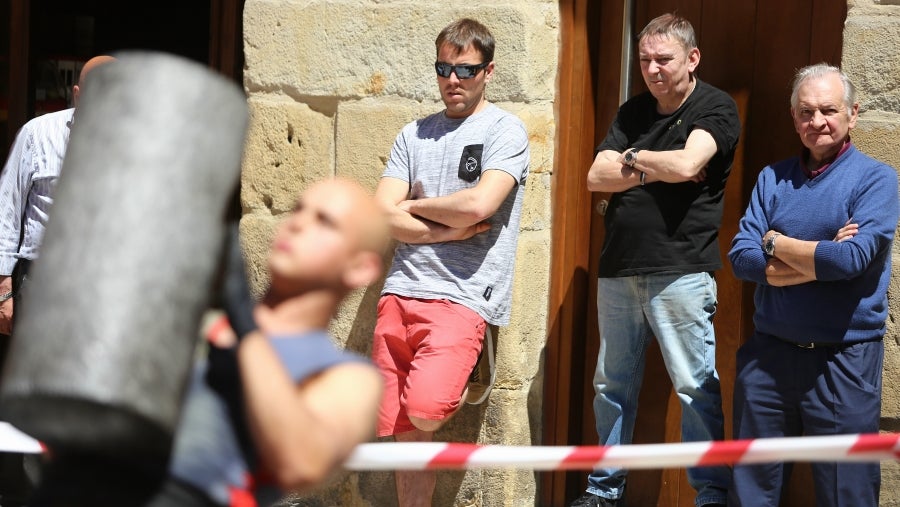 Deportes rurales, música y espectáculos han llenado las calles del municipio con buen ambiente y tradición.