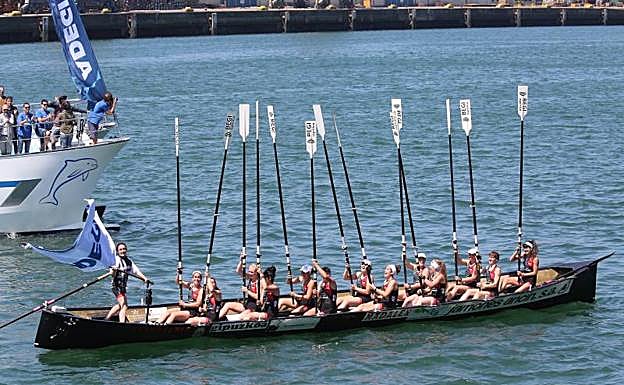 Hibaika gana en Pasaia. 