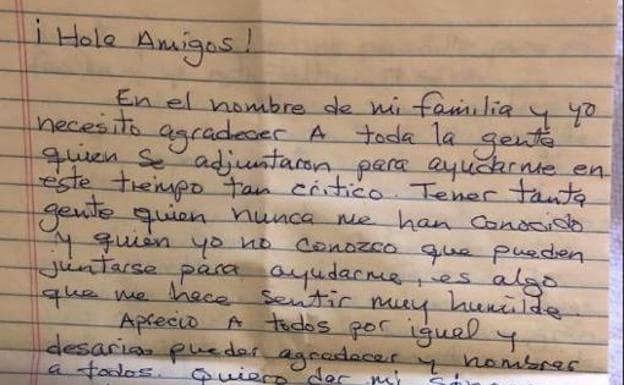 La carta de Pablo Ibar desde la cárcel: «Seguiré luchando para demostrar mi inocencia»