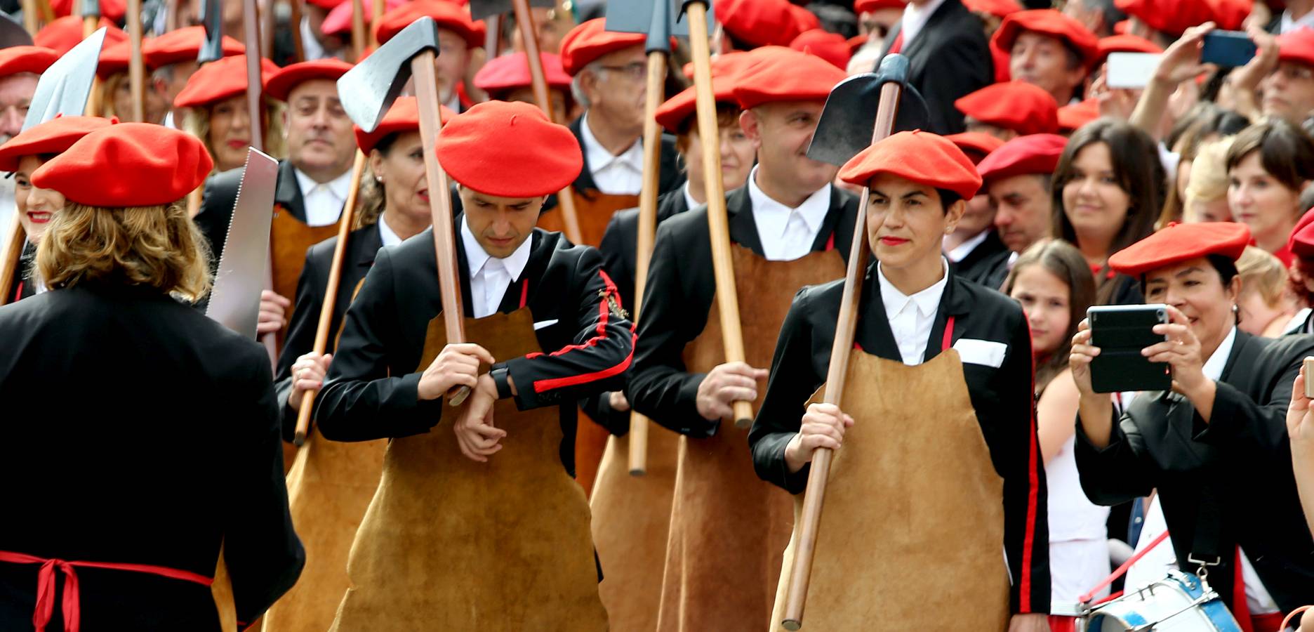 Fotos: El Alarde público, en imágenes