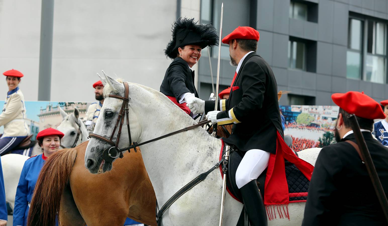 Fotos: El Alarde público, en imágenes