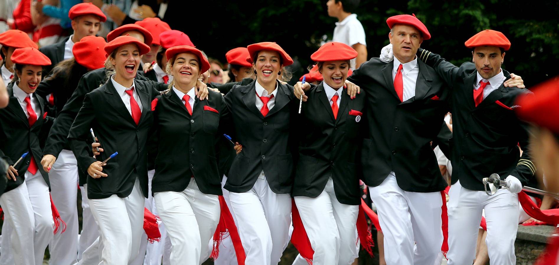 Fotos: El Alarde público, en imágenes