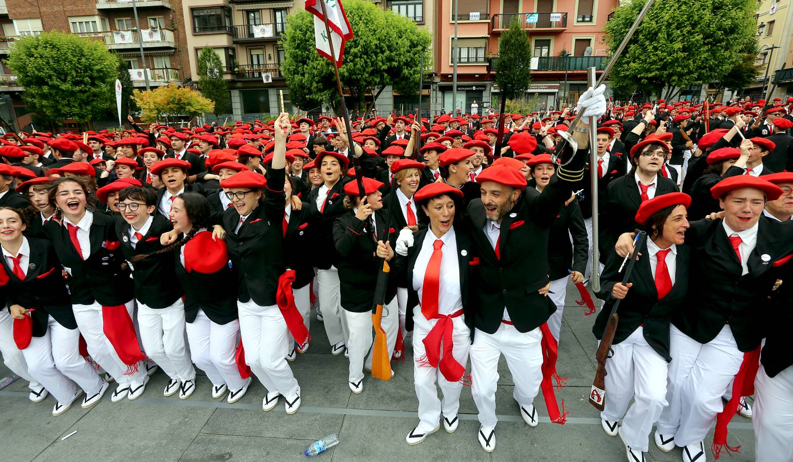 Fotos: El Alarde público, en imágenes
