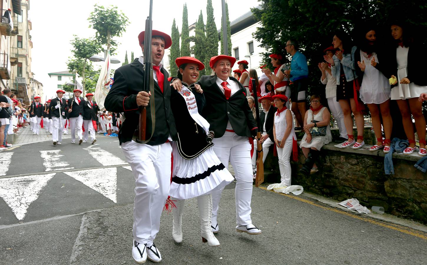 Fotos: El Alarde público, en imágenes