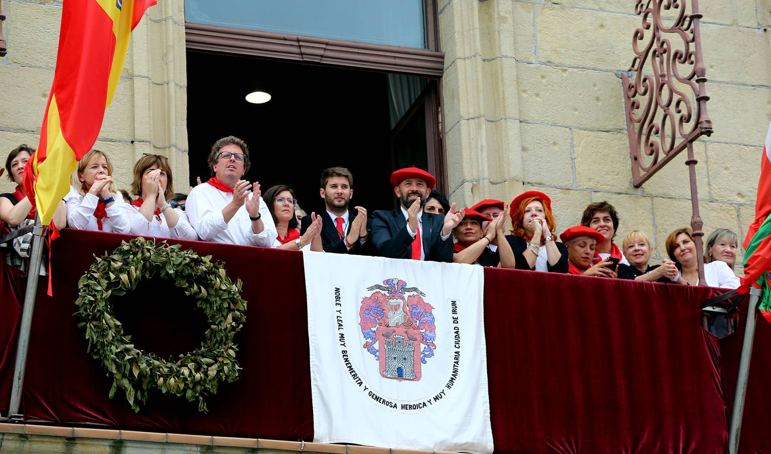 Fotos: El Alarde público, en imágenes