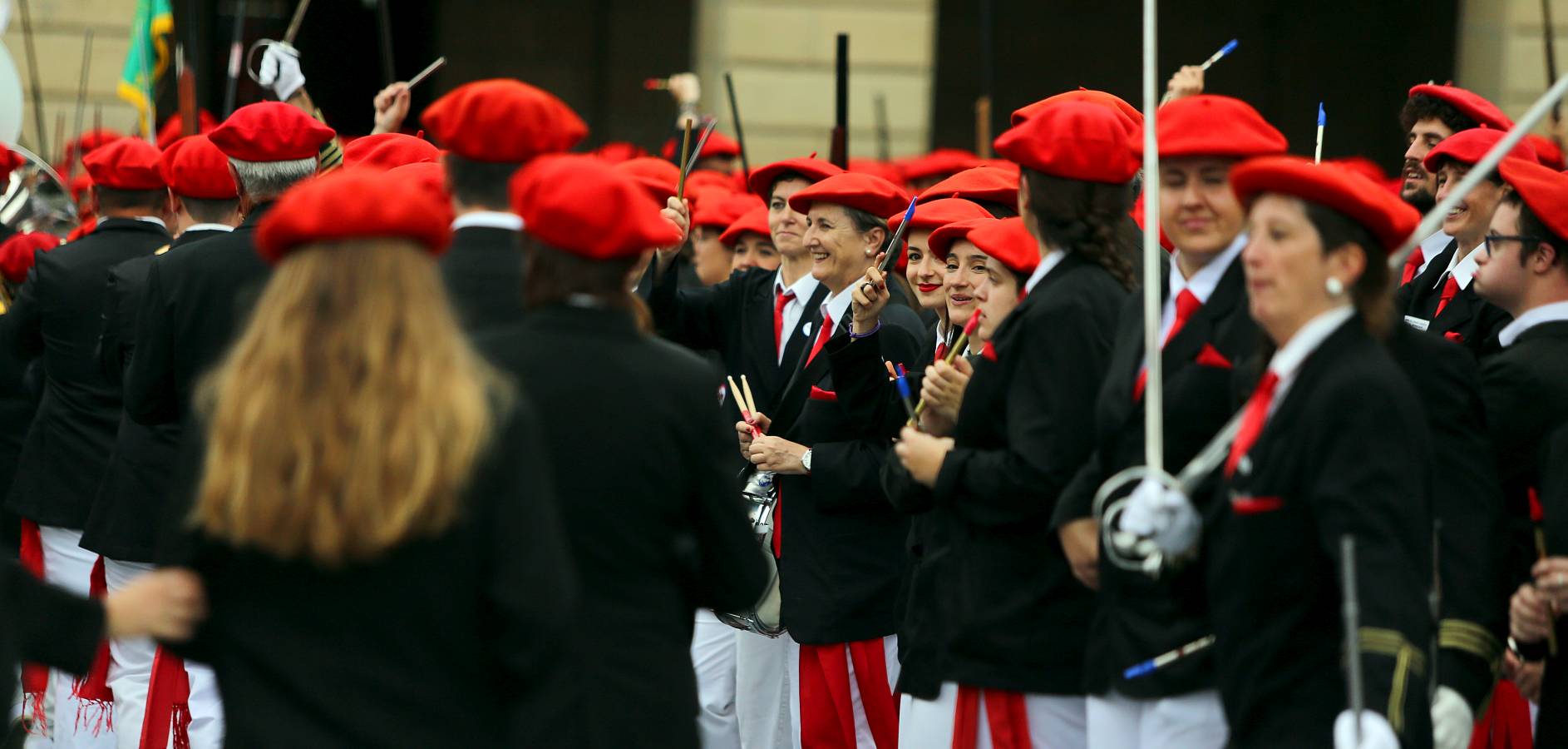 Fotos: El Alarde público, en imágenes