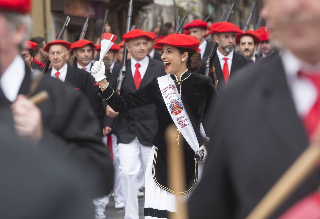 Fotos: El alarde tradicional de Irun, en imágenes
