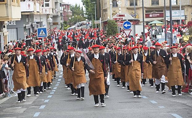 Los mejores momentos del Alarde tradicional