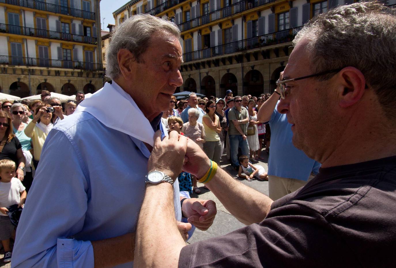 Fotos: Las visitas de Arturo Fernández a Donostia