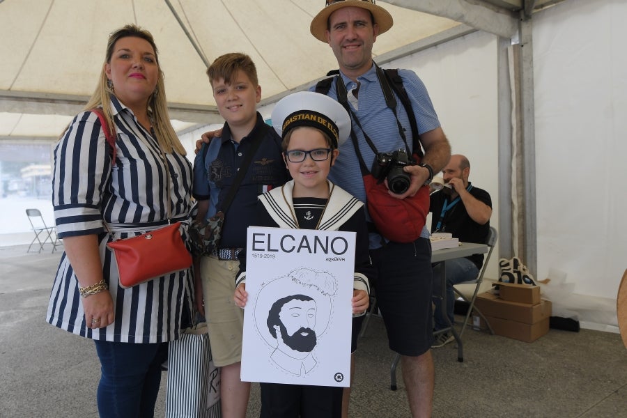 Fotos: Club Elcano espera en el puerto de Getaria