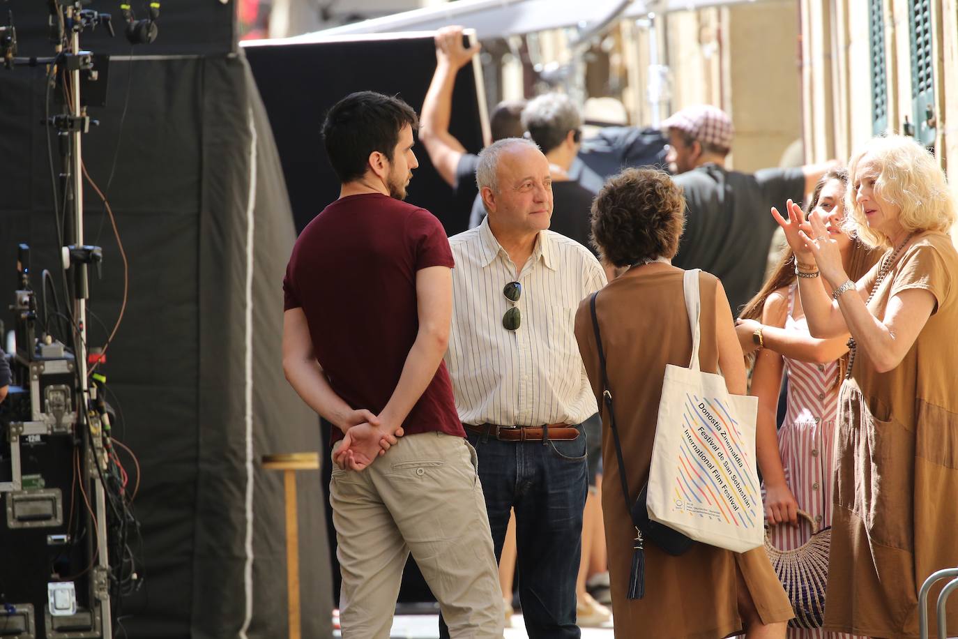 Fotos: Arranca el rodaje de Woody Allen en San Sebastián