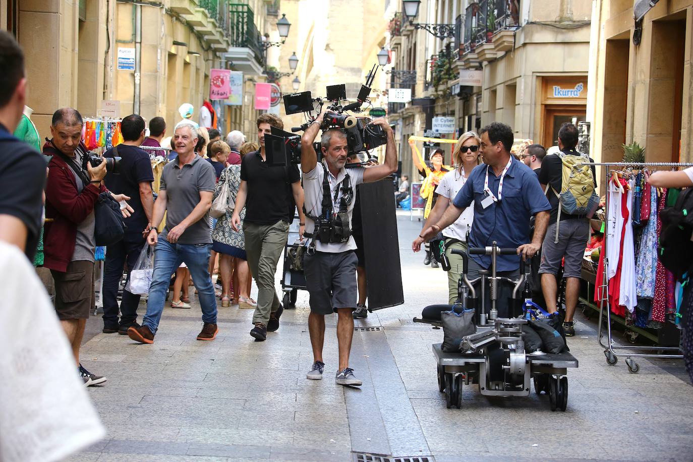 Fotos: Arranca el rodaje de Woody Allen en San Sebastián