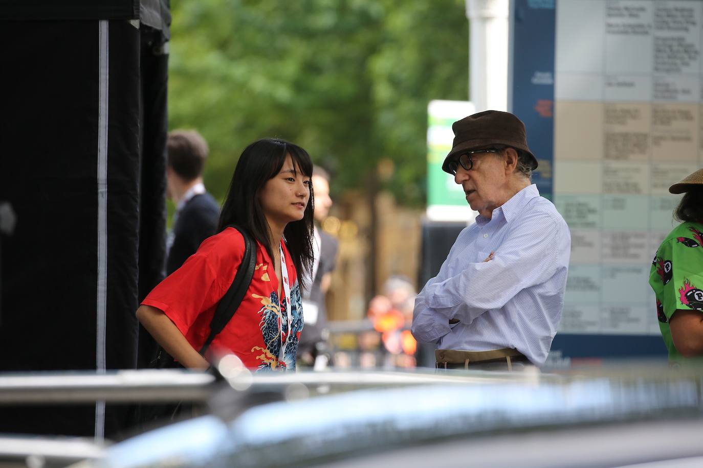 Fotos: Arranca el rodaje de Woody Allen en San Sebastián