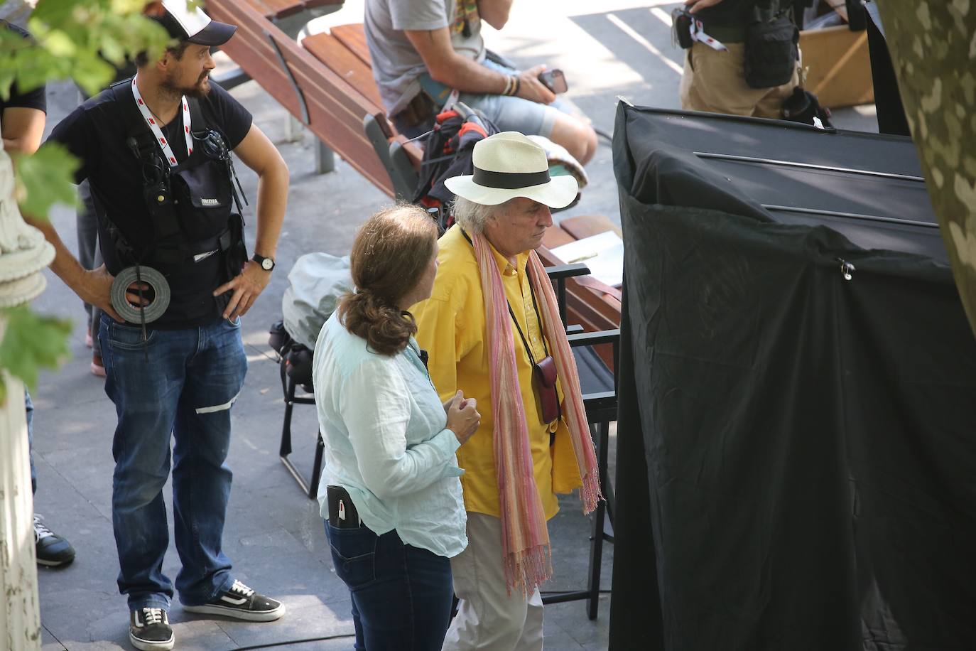 Fotos: Arranca el rodaje de Woody Allen en San Sebastián