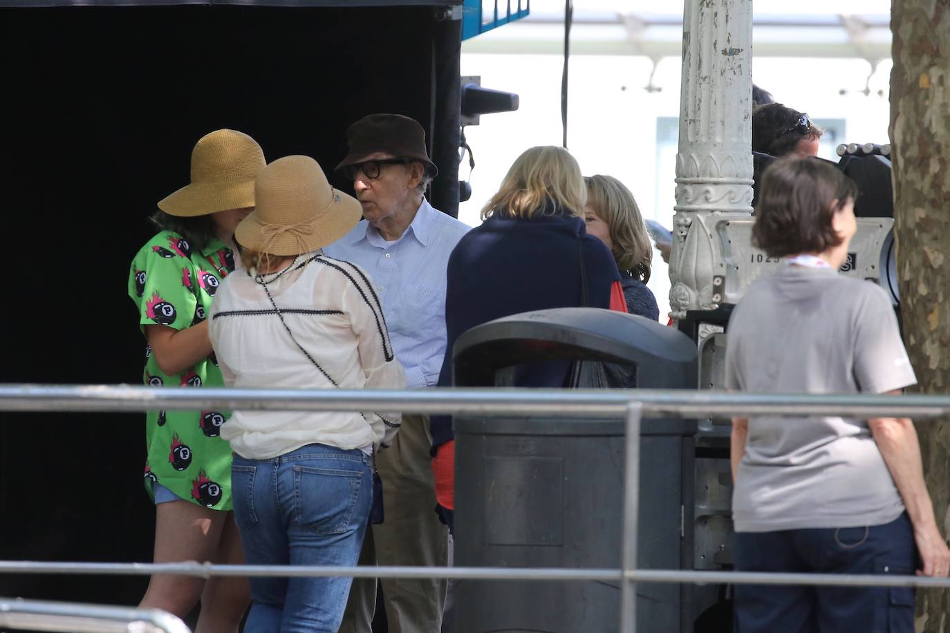 Fotos: Arranca el rodaje de Woody Allen en San Sebastián