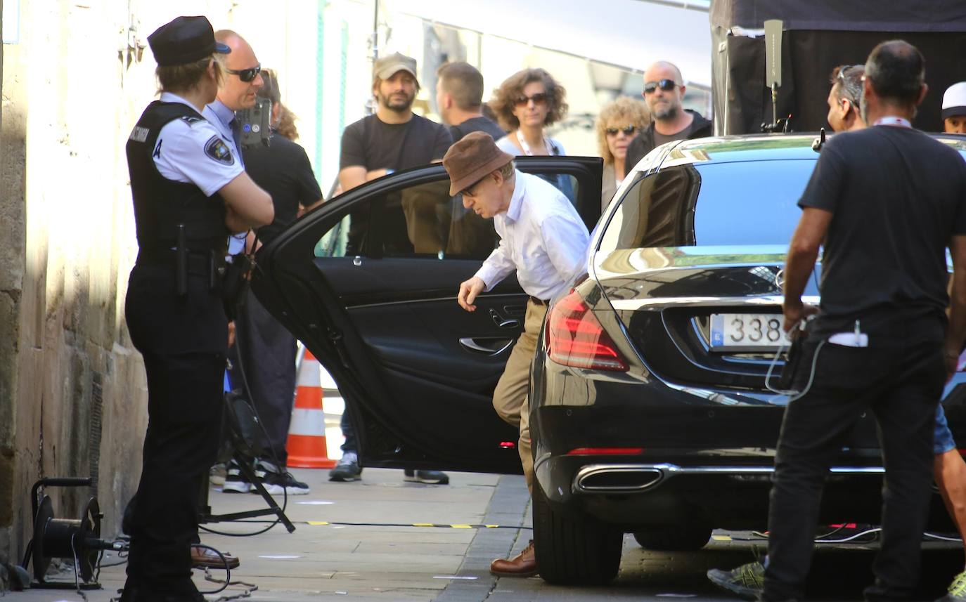 Fotos: Arranca el rodaje de Woody Allen en San Sebastián