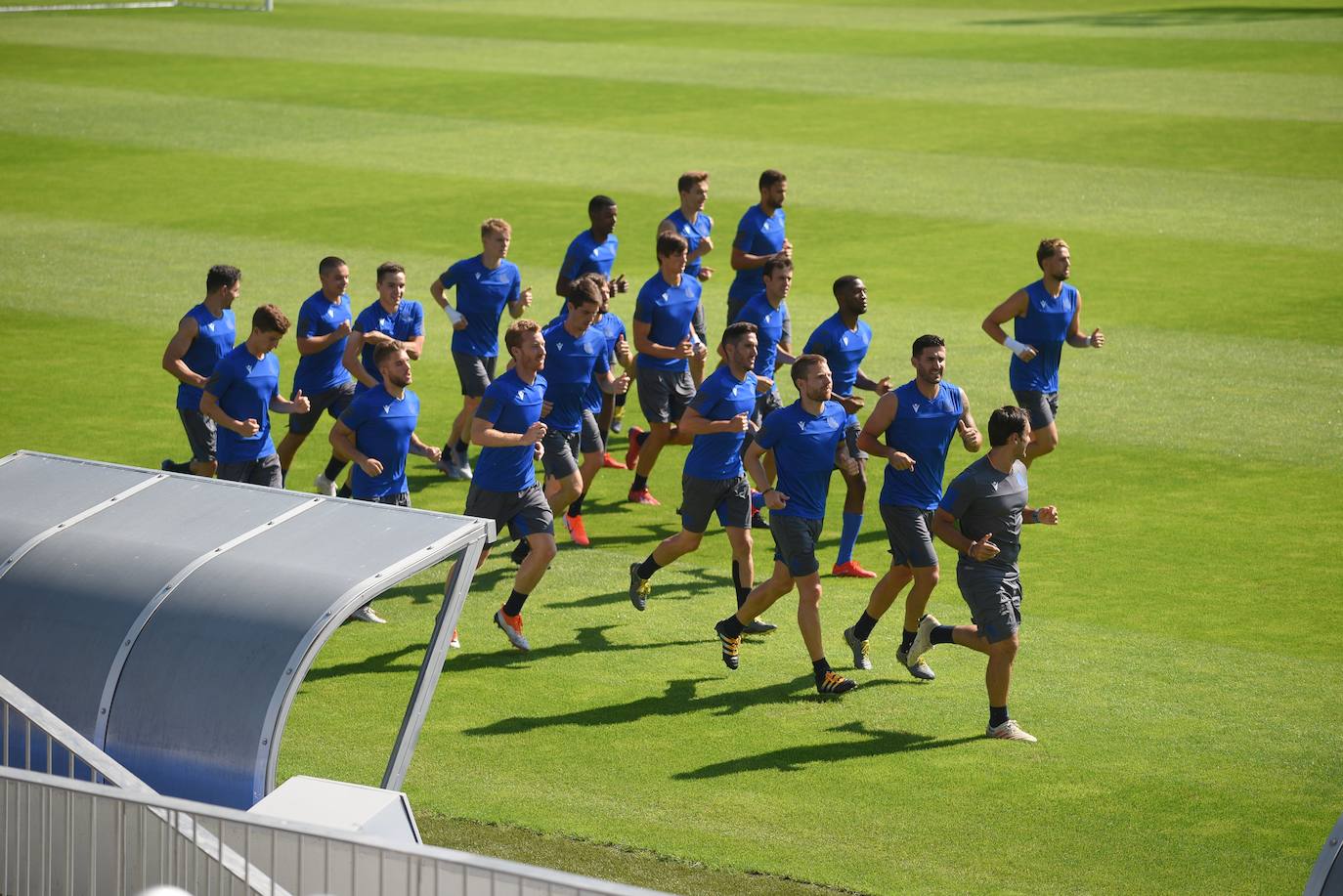 Fotos: La Real Sociedad sigue con su preparación de cara a la campaña 2019/20