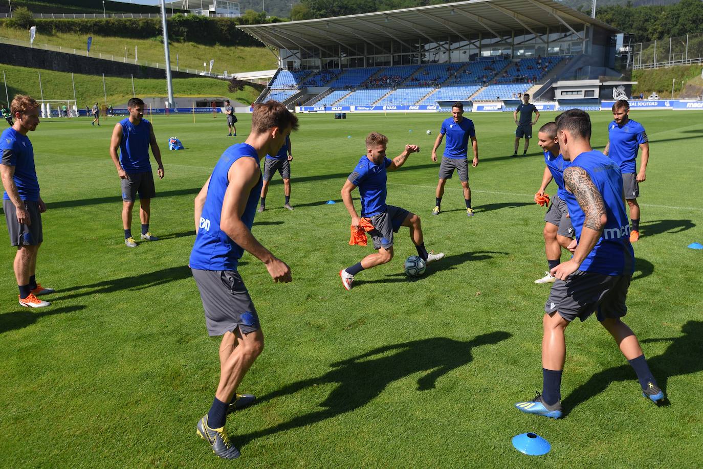 Fotos: La Real Sociedad sigue con su preparación de cara a la campaña 2019/20