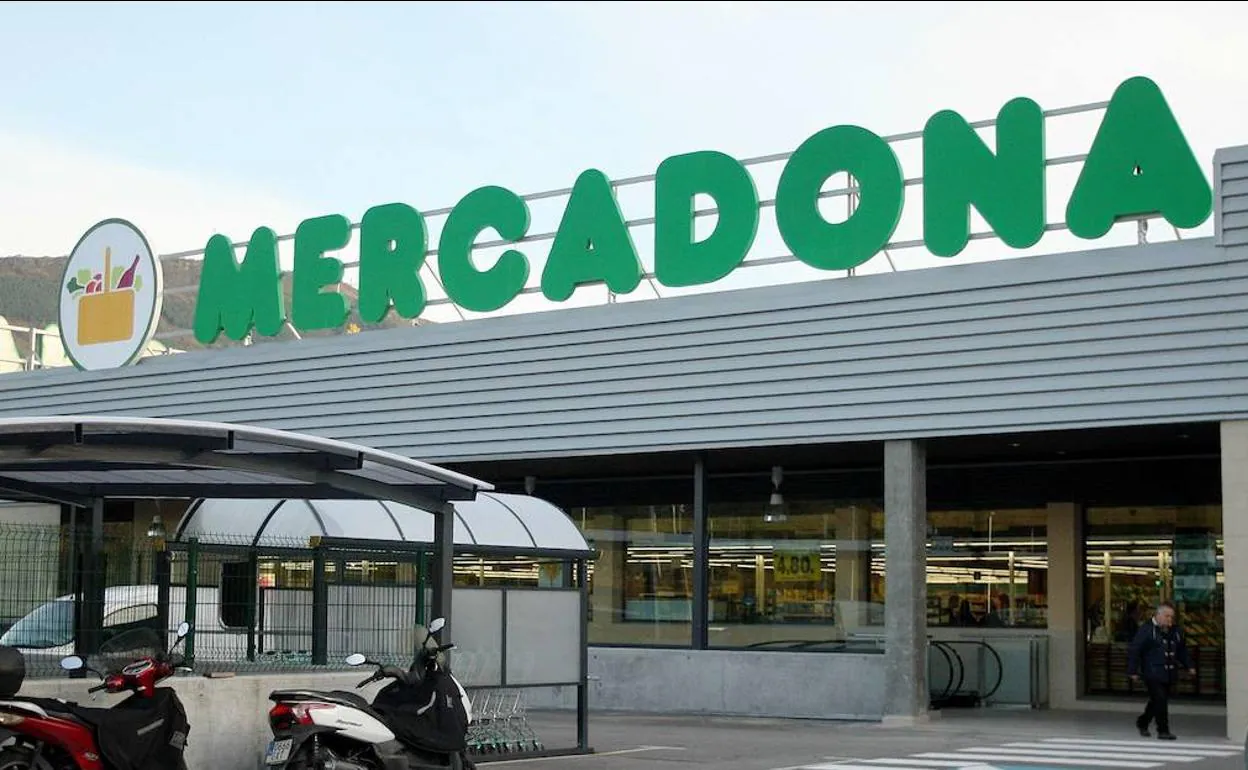Imagen del tercer supermercado de Mercadona en Gipuzkoa ubicado en el polígono Lanbarren de Oiartzun.