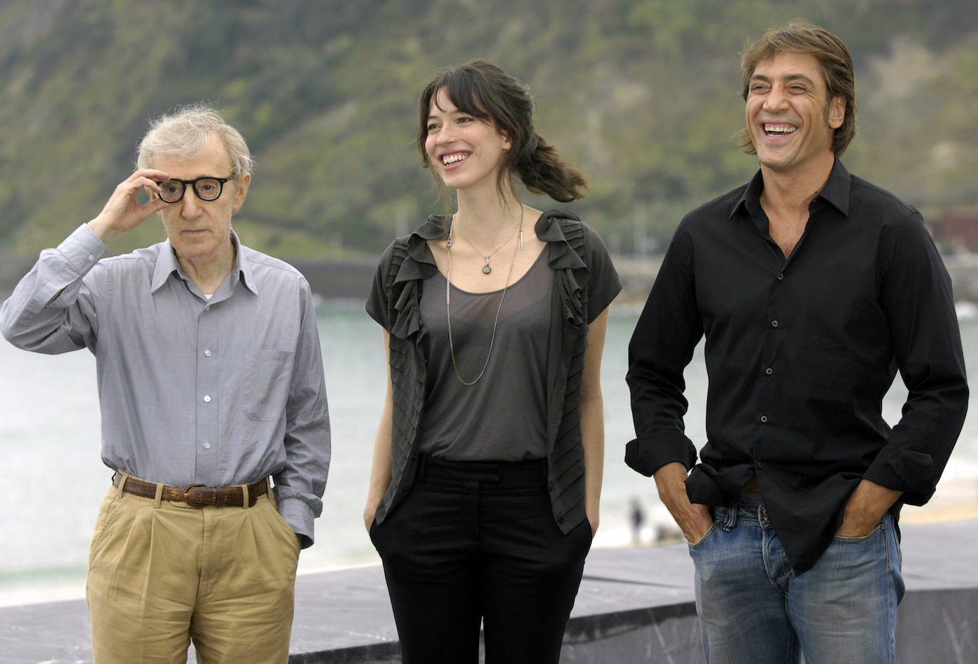 2008: El mismo año, Allen vuelve al Festival Internacional de Cine de San Sebastián, acompañado de Rebecca Hall y Javier Bardem, para presentar la película 'Vicky, Cristina, Barcelona'. 