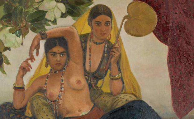 'Bayaderas indias', Eduardo Chicharro. (hacia 1924). Donación Gerstenmaier