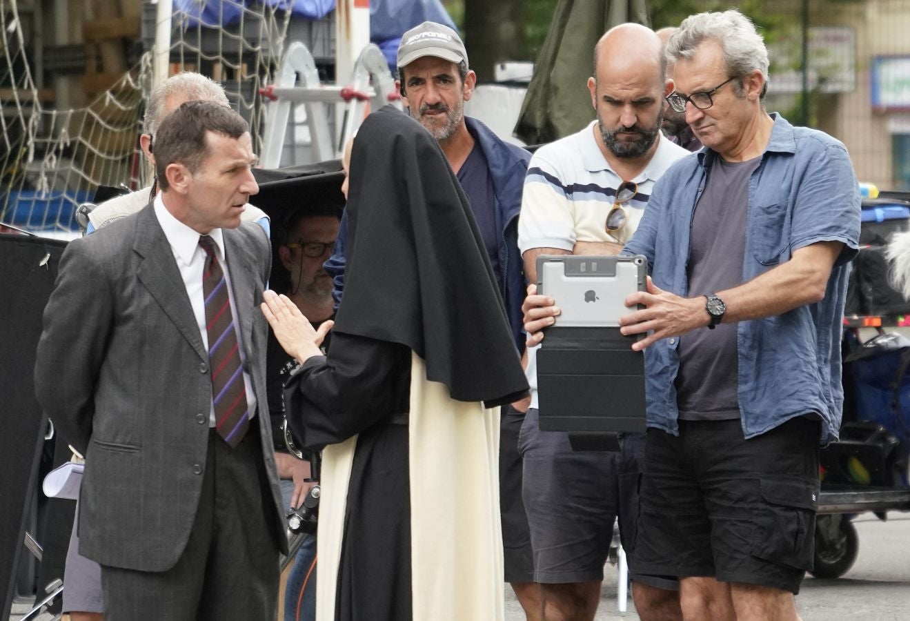 Fotos: Rodaje de &#039;La línea invisible&#039; en Irun