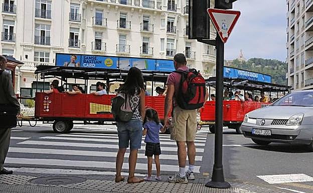 Imagen de archivo del tren Txu-txu.