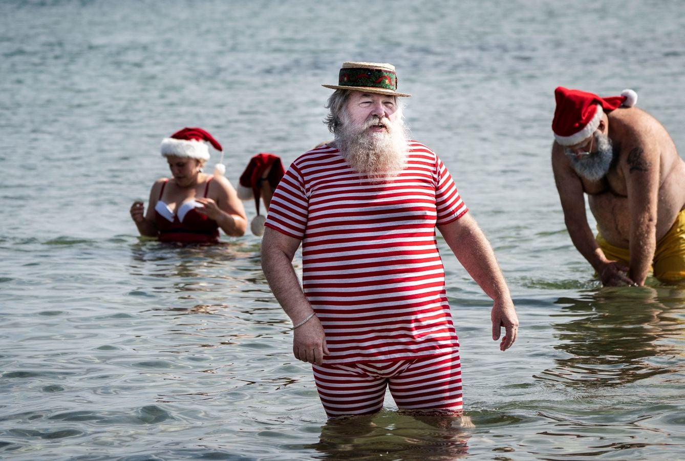 Fotos: ¿Papá Noel en verano?