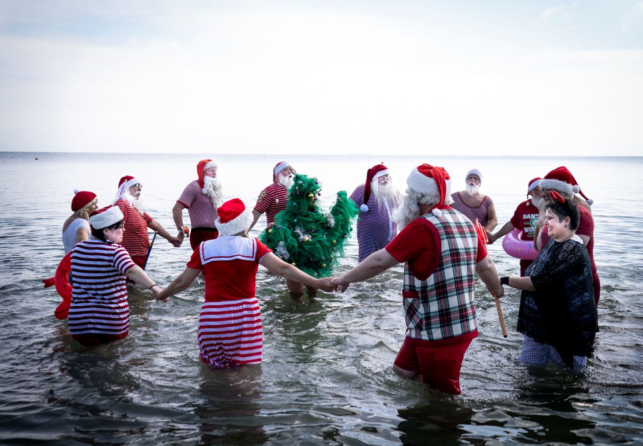 Fotos: ¿Papá Noel en verano?