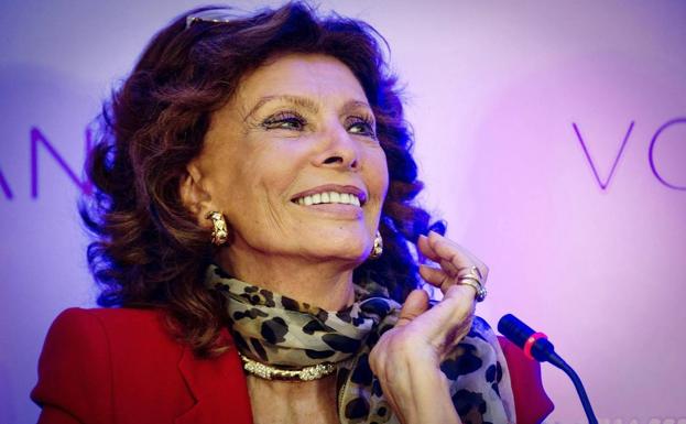 La actriz Sophia Loren, fotografiada en 2014.