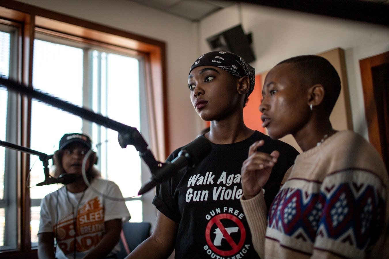 Fotos: La radio para denunciar la violencia