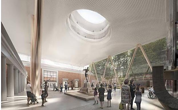 Imagen principal - Así será la ampliación.