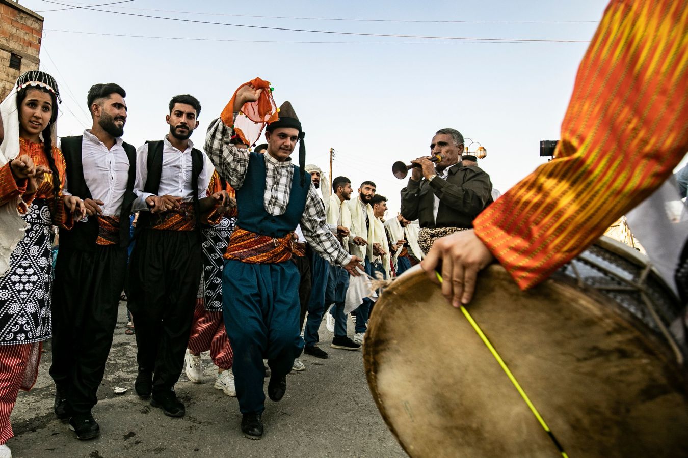 Fotos: Folclore en tiempos de guerra