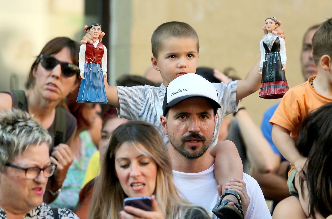 Fotos: La pasión de los txikis por los gigantes