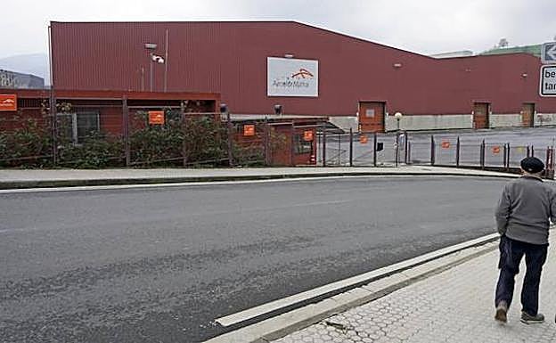 La planta de Arcelor en Zumarraga. 