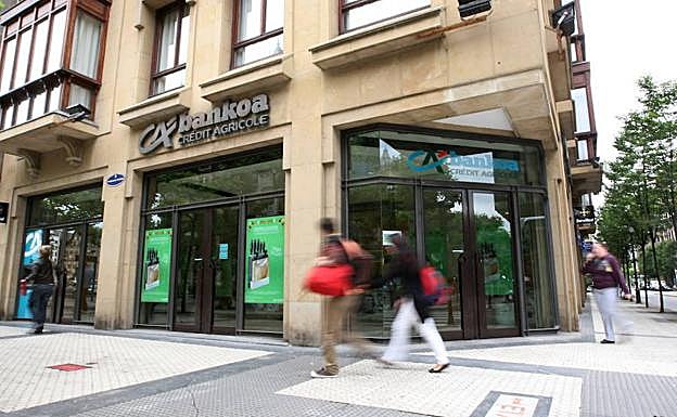 Bankoa Crédit Agricole  mejora un 6,7% su beneficio, apoyado en la actividad con clientes
