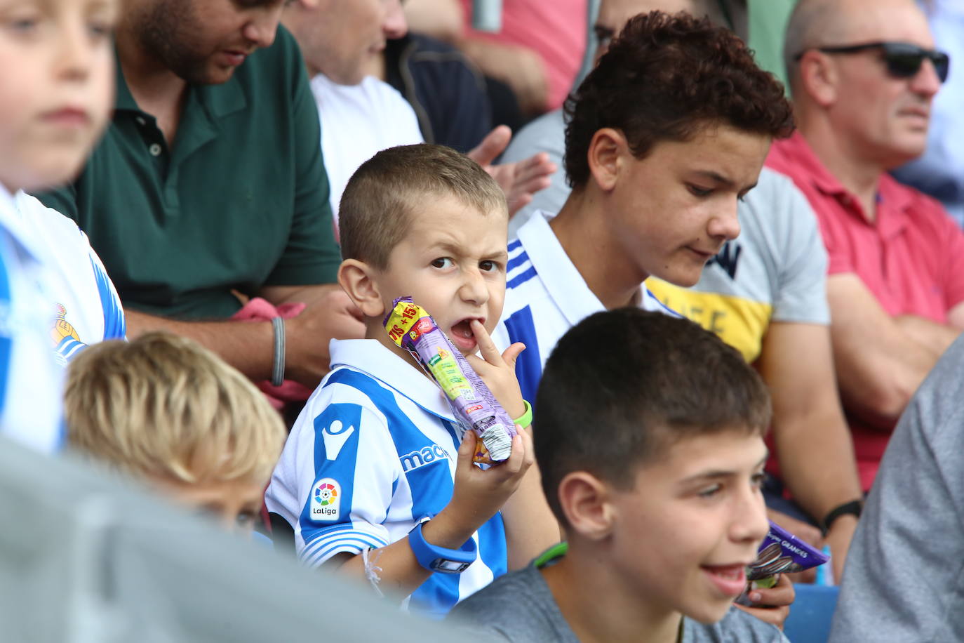 Fotos: Las imágenes del amistoso de prestemporada Real Sociedad-Alavés