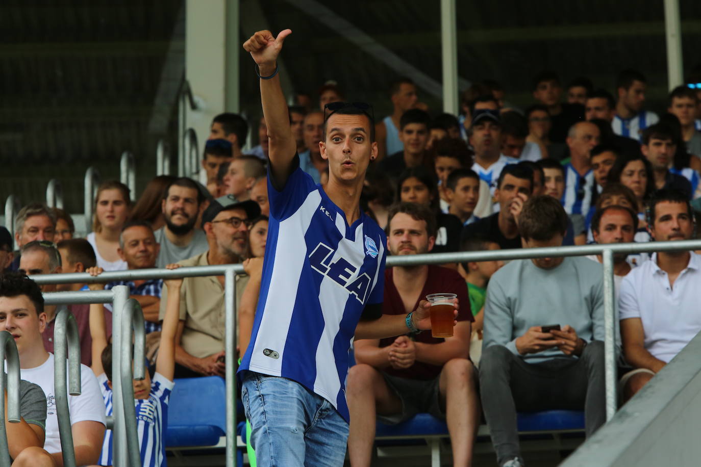 Fotos: Las imágenes del amistoso de prestemporada Real Sociedad-Alavés