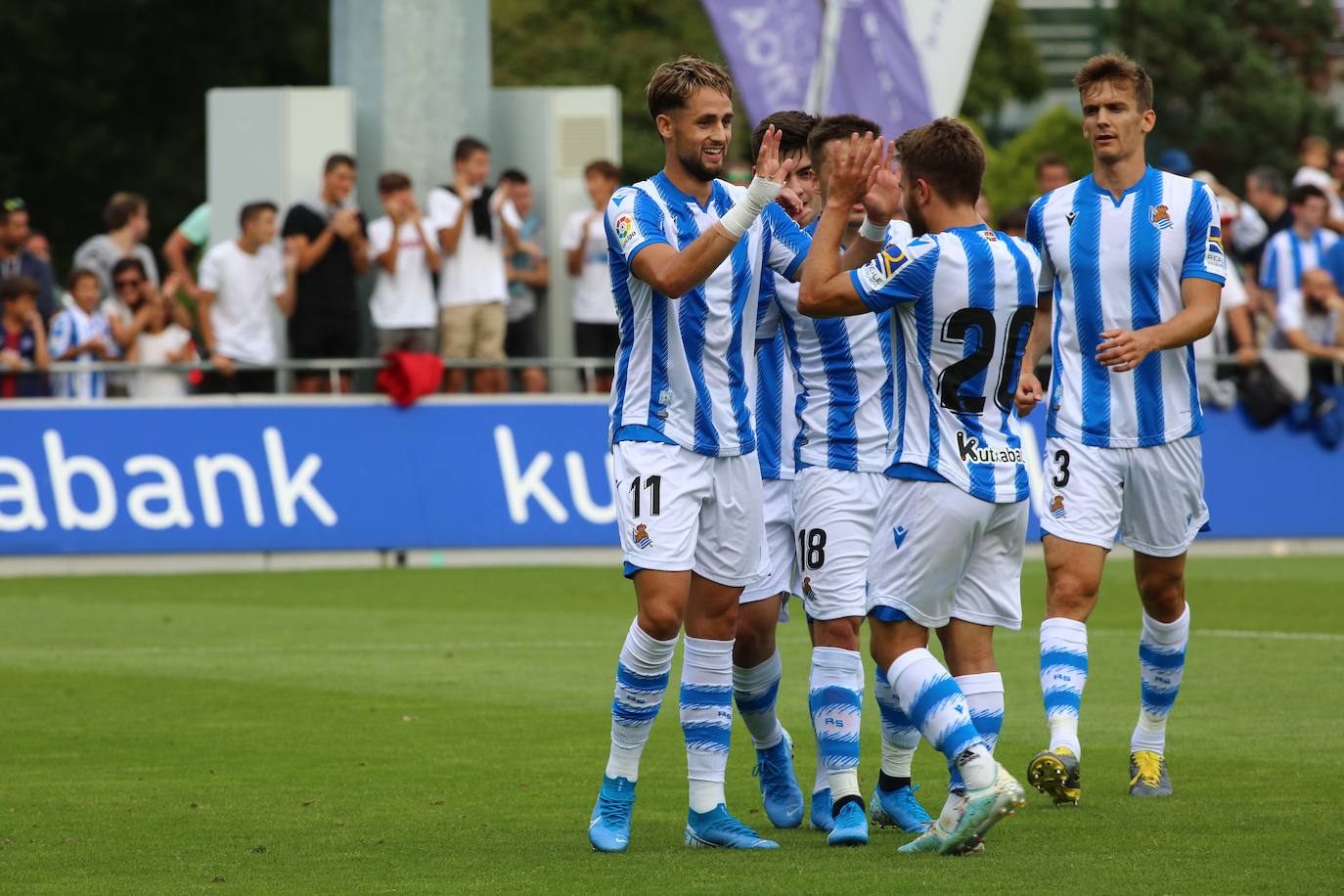 Fotos: Las imágenes del amistoso de prestemporada Real Sociedad-Alavés