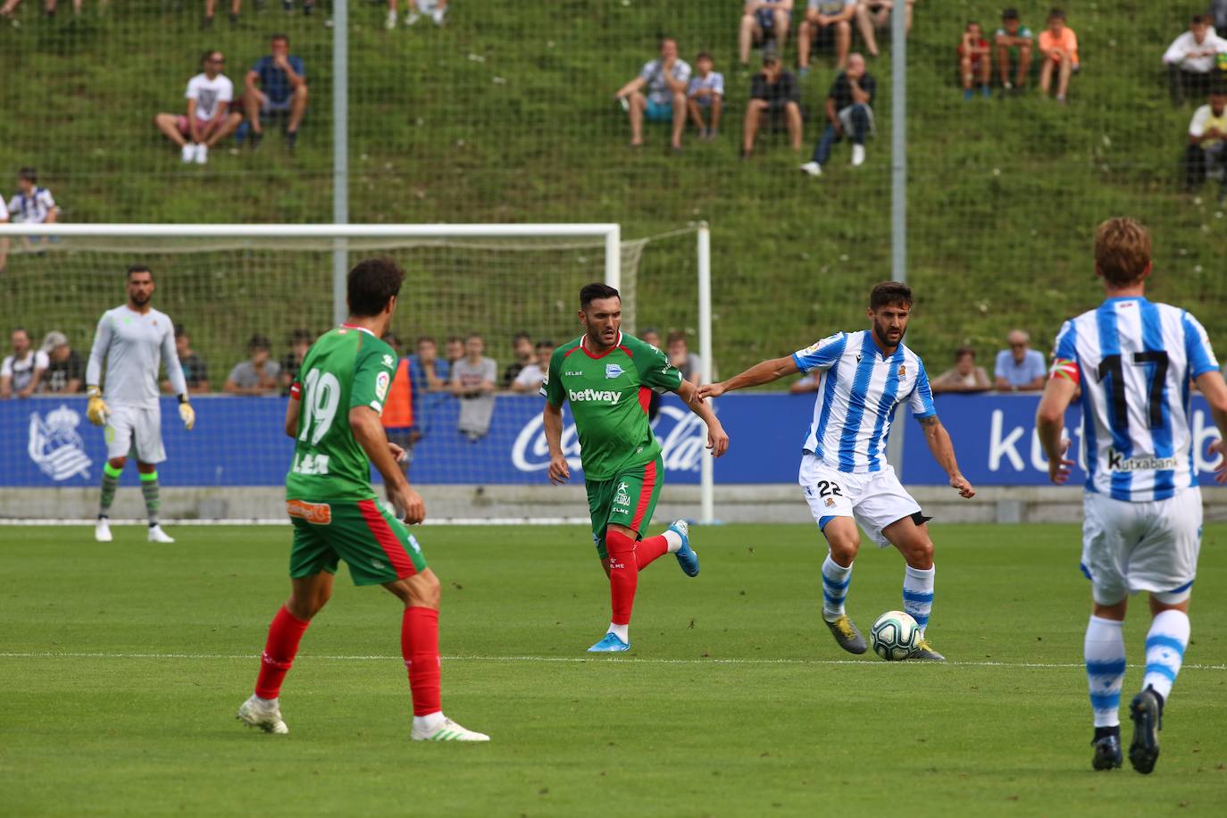 Fotos: Las imágenes del amistoso de prestemporada Real Sociedad-Alavés