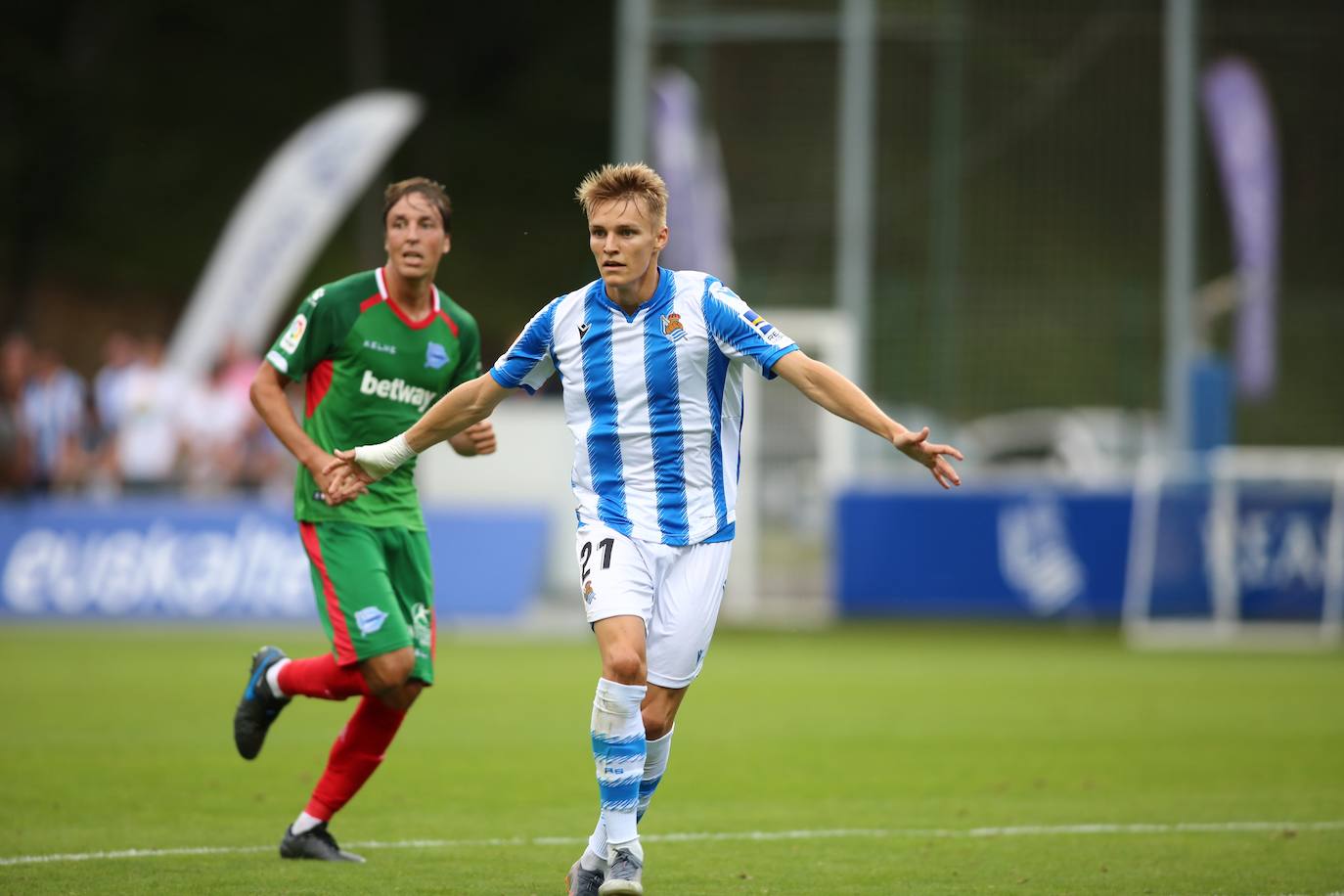 Fotos: Las imágenes del amistoso de prestemporada Real Sociedad-Alavés