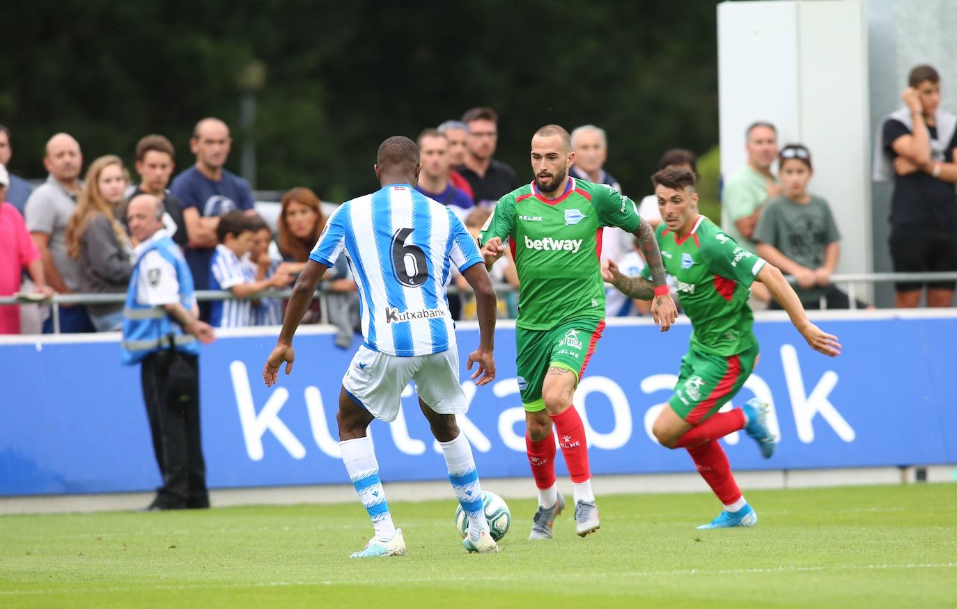 Fotos: Las imágenes del amistoso de prestemporada Real Sociedad-Alavés