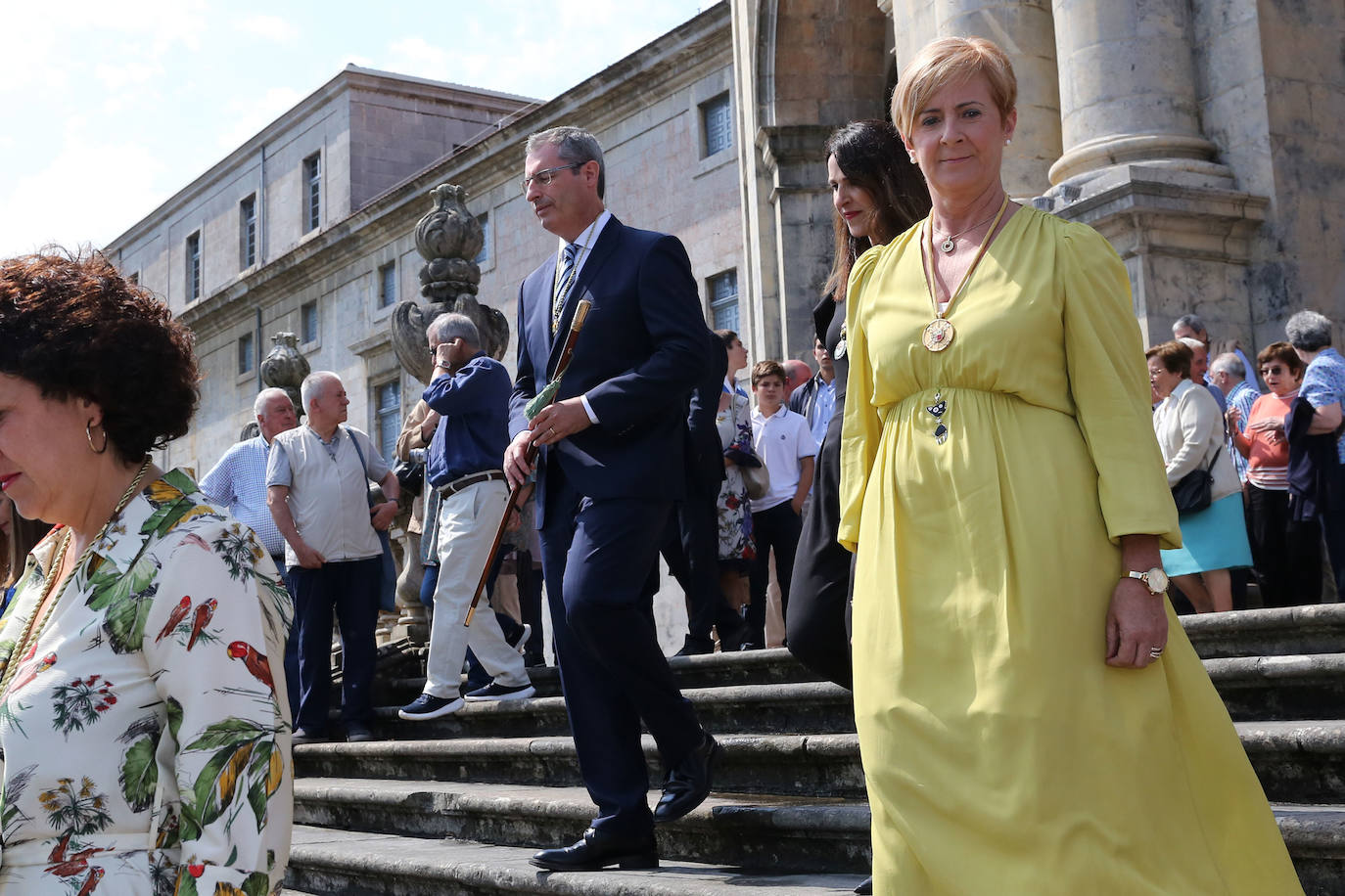 Fotos: Procesión de autoridades en Azpeitia
