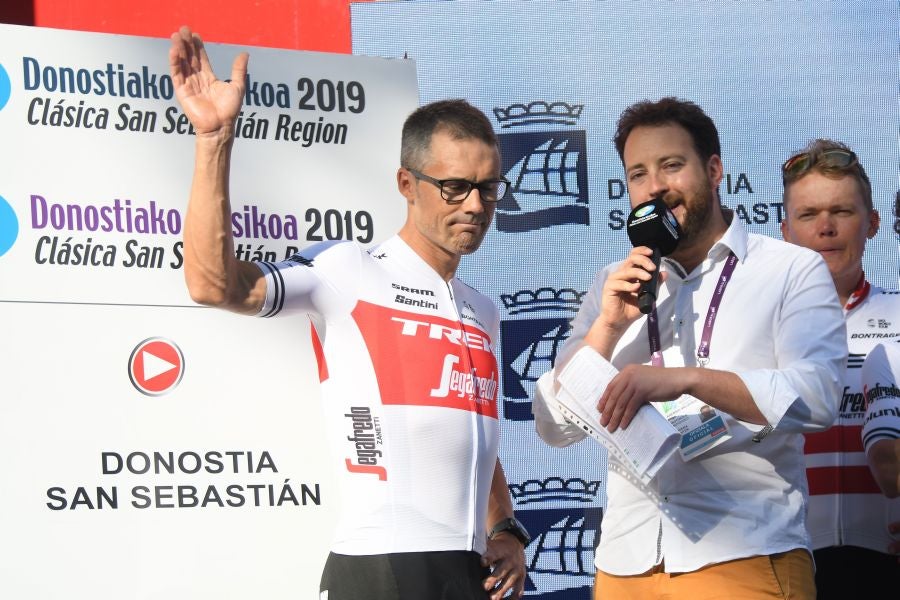 Las estrellas del pelotón mundial ya se encuentran en San Sebastián preparando la carrera del sábado. 